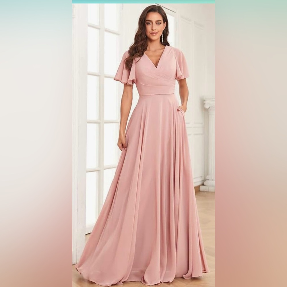 NWT Chiffon bridesmaid dress - Picture 3 of 6